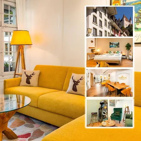 120m2 L Golden Castle Loft L Old Town L Appartement Thoune