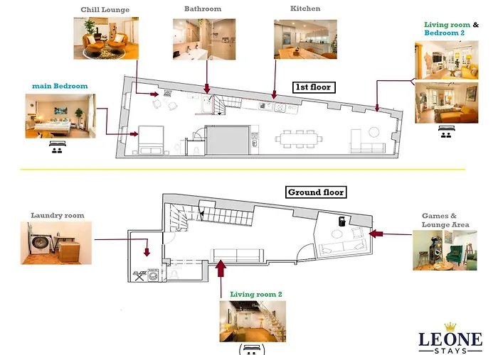 Leone Stays - 120M2 Golden Castle Loft - Appartamento *